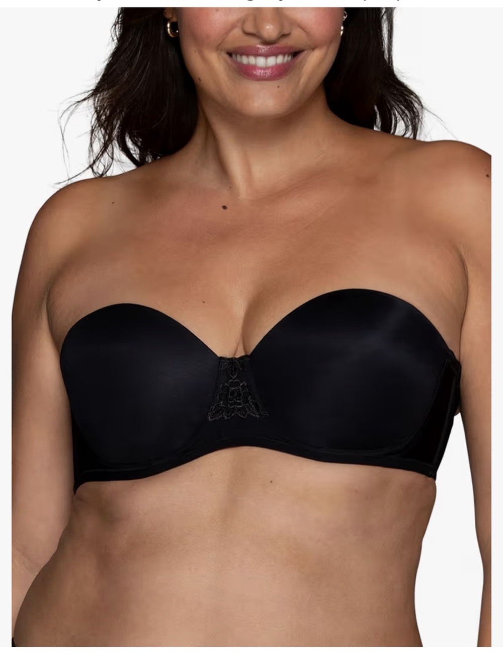 NWT Vanity Fair Women's Beauty Back Smoothing Strapless Bra